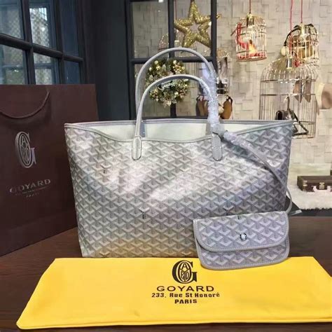 goyard st louis light grey|goyard purse.